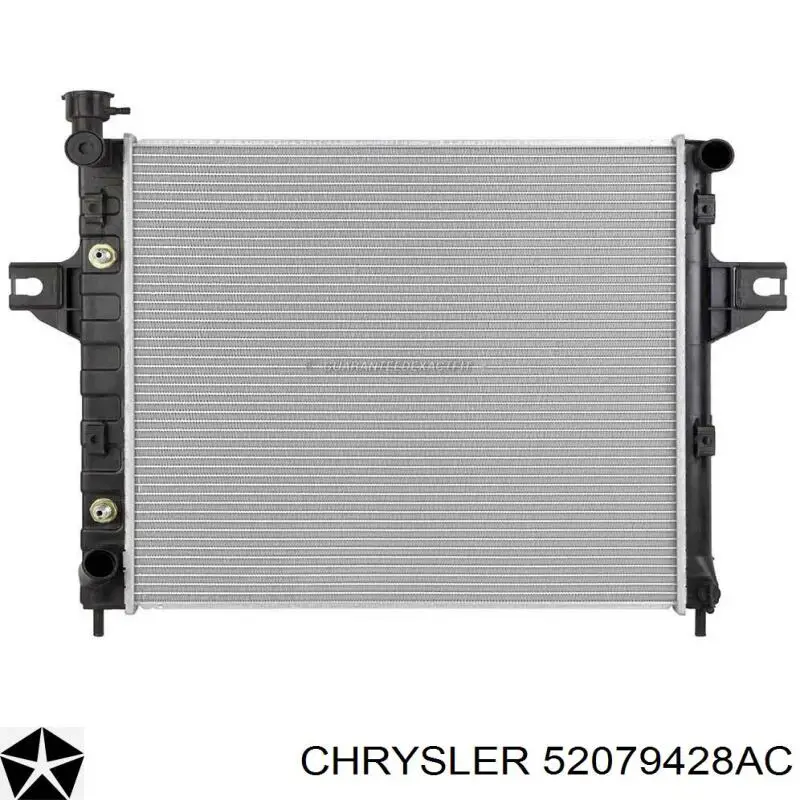 52079428AC Chrysler radiador refrigeración del motor