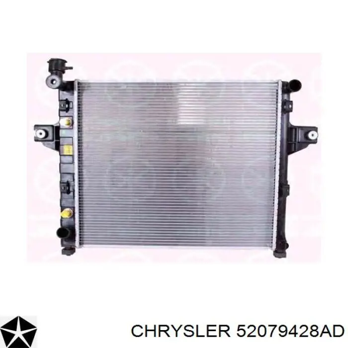 Água radiador Chrysler 52079428AD precio, desde 118,30 EUR
