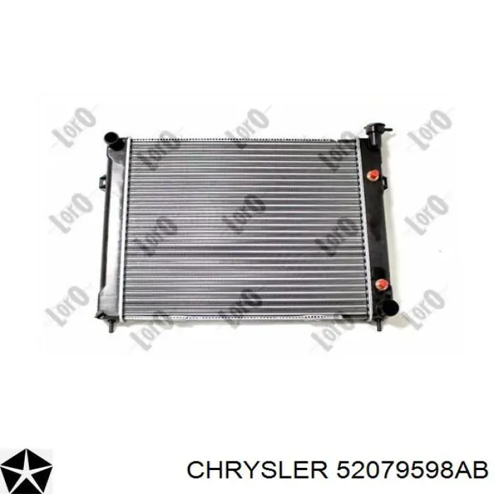 Comprar 52079598AB Chrysler Radiador de auto