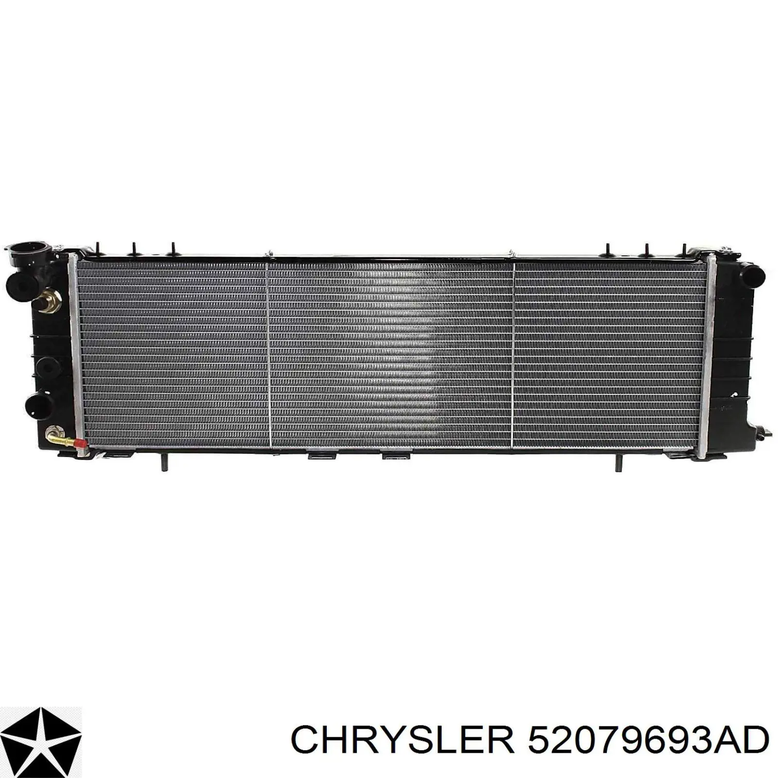 52079693AD Chrysler radiador