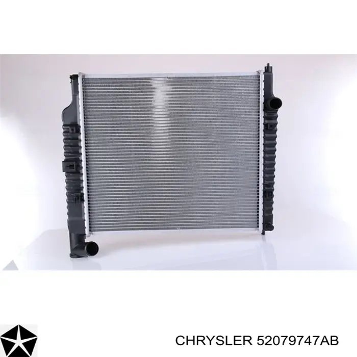 Radiador 52079747AB Chrysler