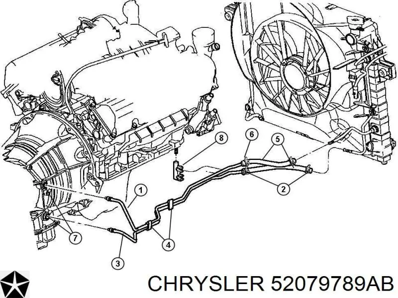 Comprar 52079789AB Mitsubishi 