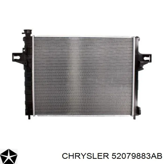 52079883AB Chrysler radiador