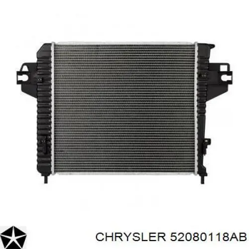 52080118AB Chrysler radiador