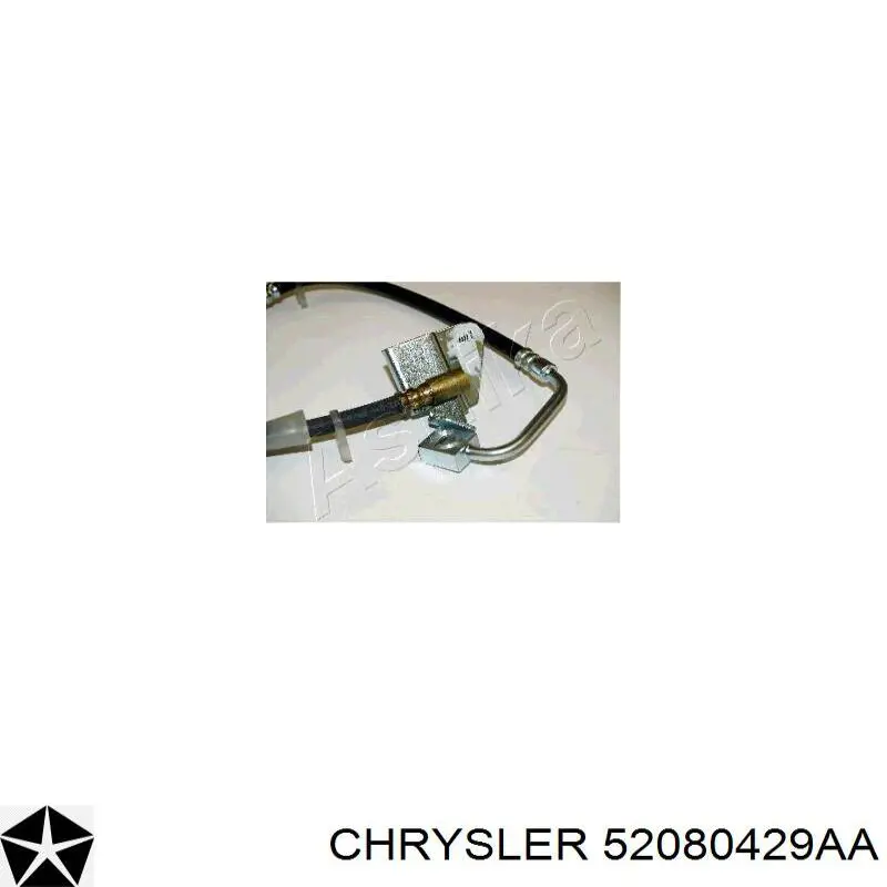 52080429AA Chrysler latiguillos de freno delantero izquierdo