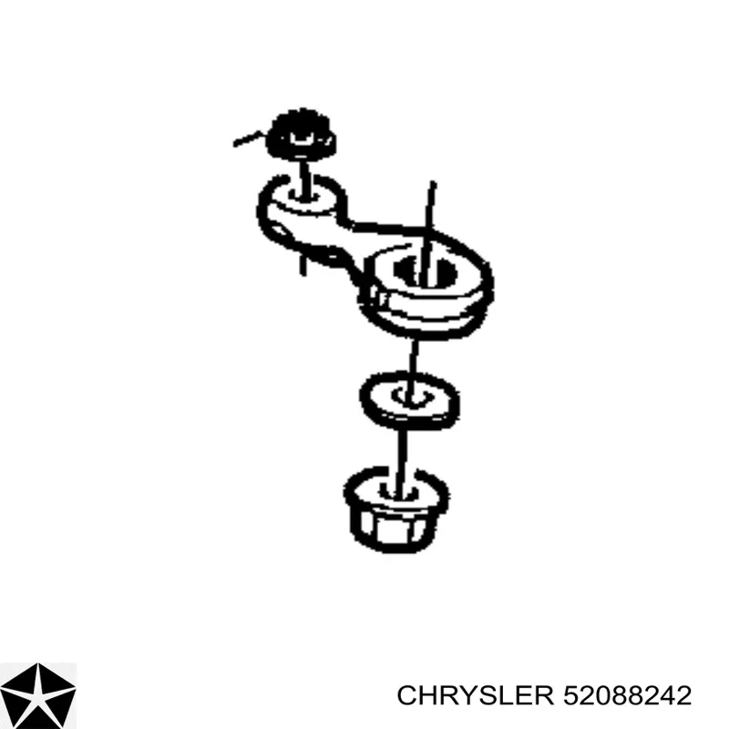 Brazo pitman Chrysler 52088242 precio, desde  EUR