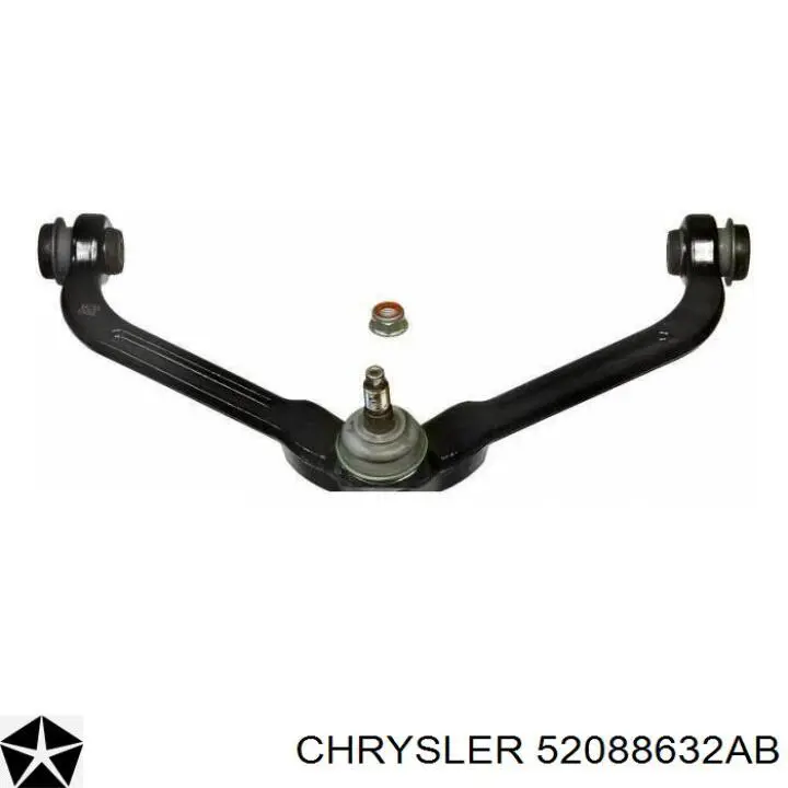 52088632AB Chrysler barra oscilante, suspensión de ruedas delantera, superior izquierda/derecha