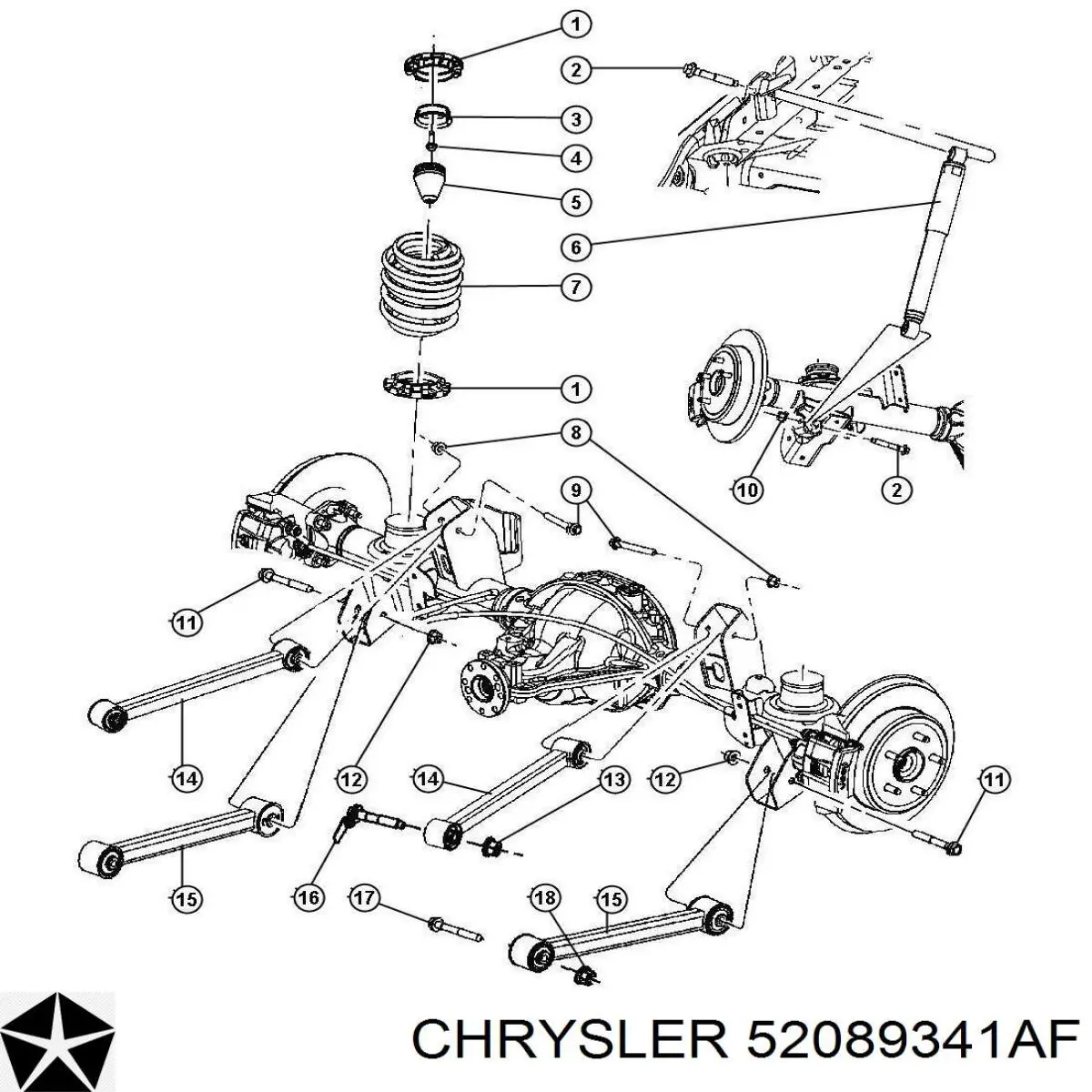 52089341AF Chrysler