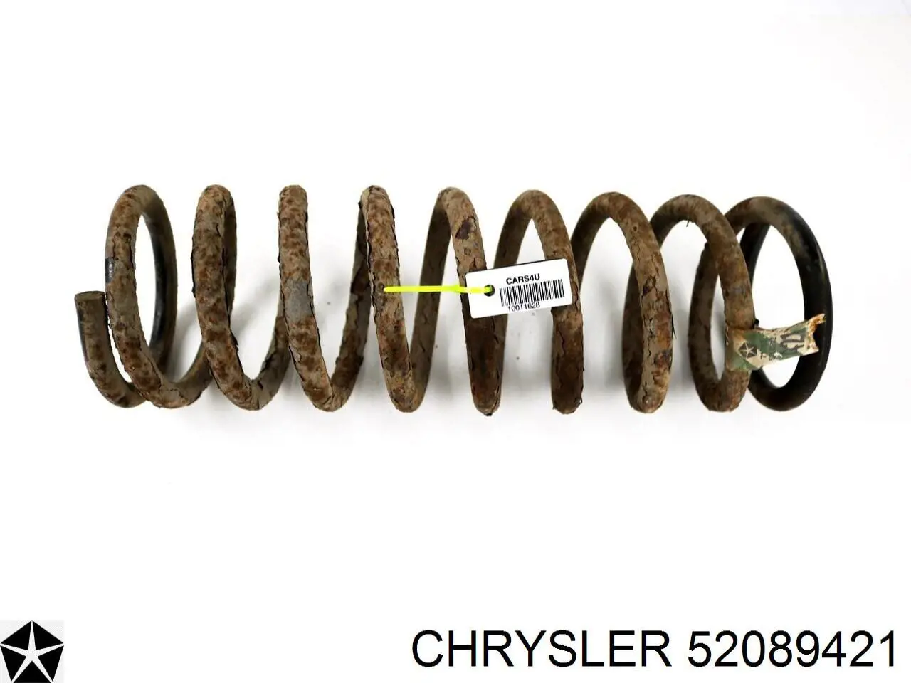 52089421 Chrysler muelle de suspensión eje delantero