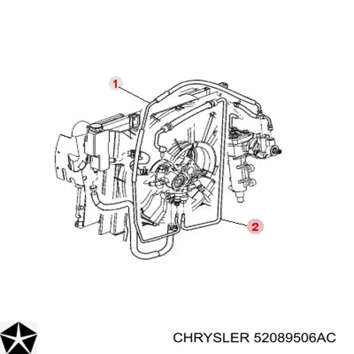  Chrysler 52089506AC precio, desde 248,08 EUR