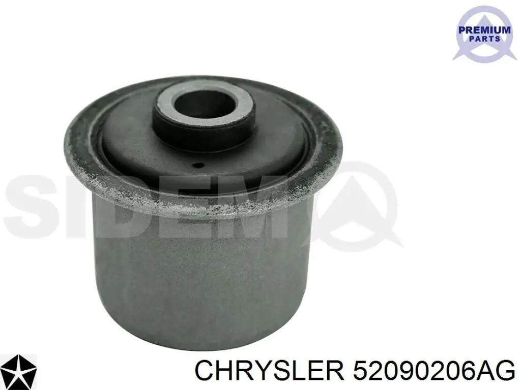 Brazo superior izquierdo/derecho de suspensión delantera Chrysler 52090206AH