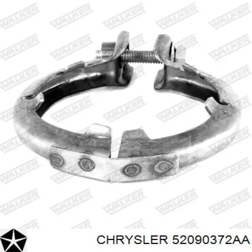 Comprar 52090372AA Chrysler Abrazadera de fijación del catalizador a la turbina