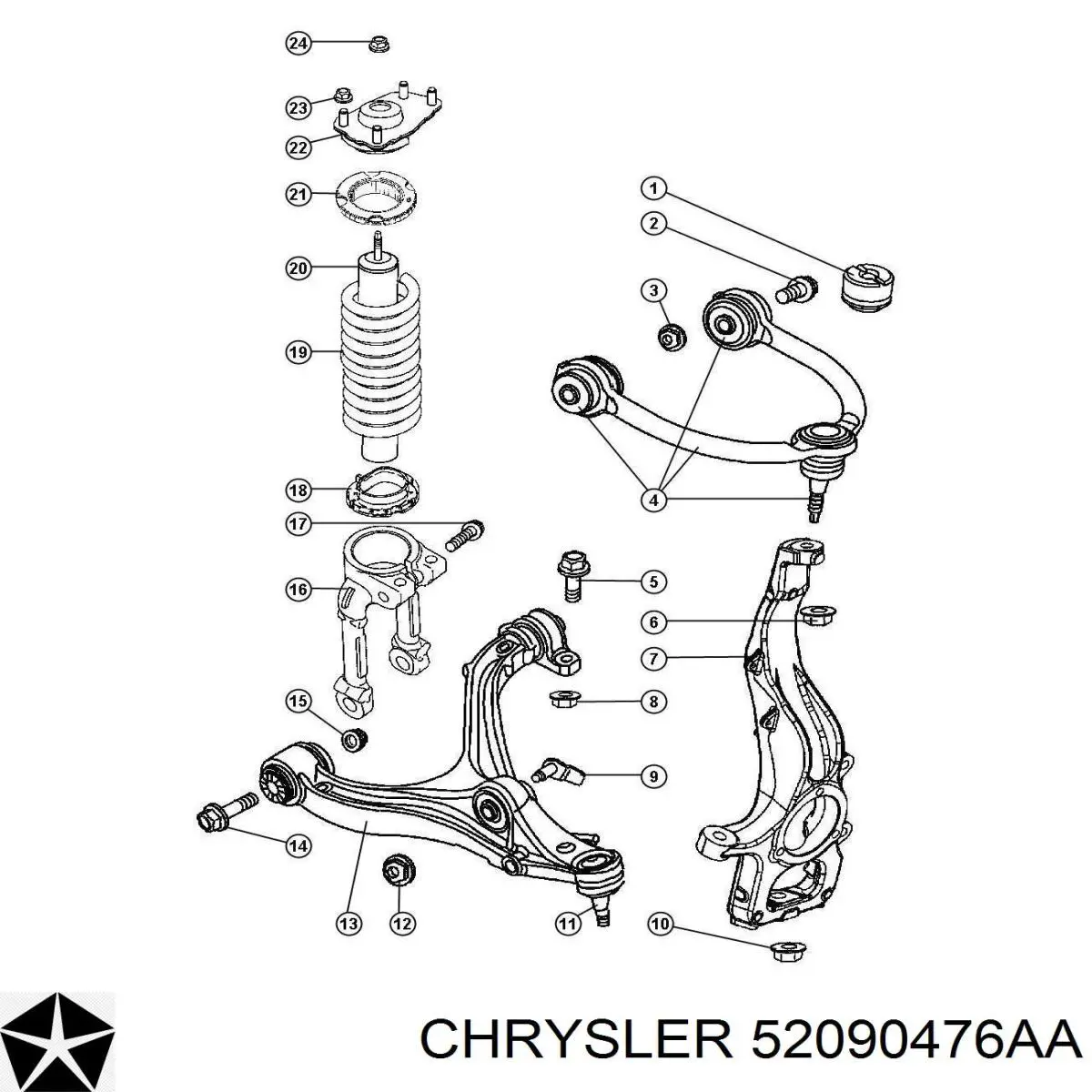 52090476AA Chrysler