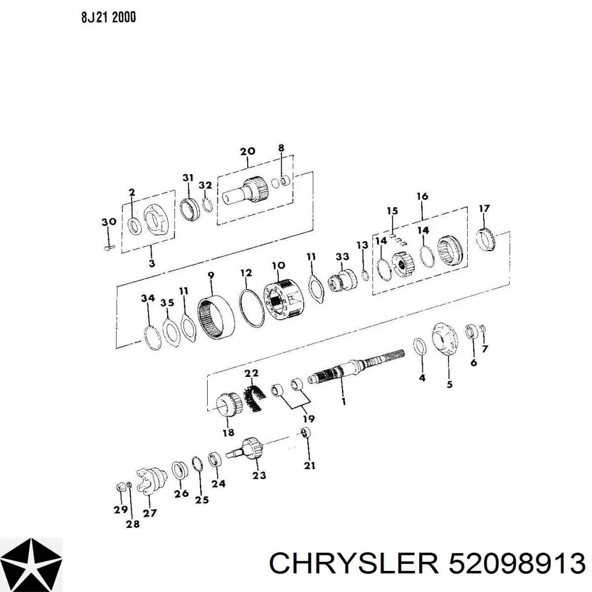 52098913 Chrysler