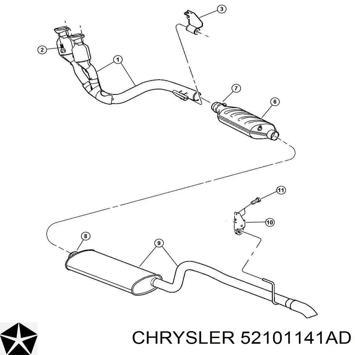 52101141AD Chrysler