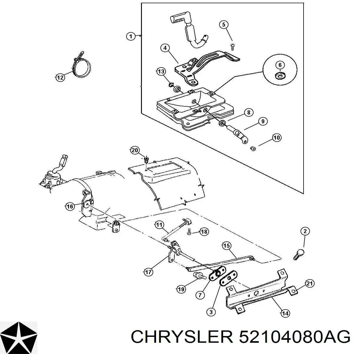 52104080AC Chrysler