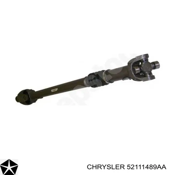 RX111489AA Chrysler árbol cardán trasero completo