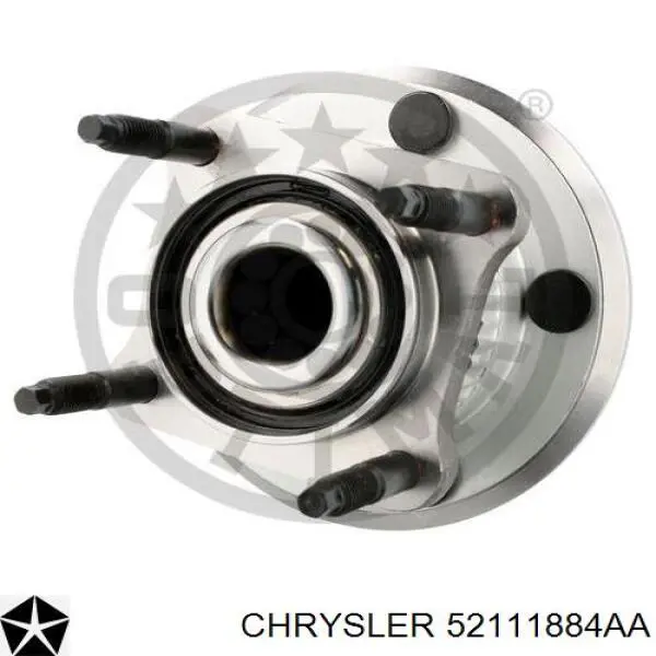Comprar 52111884AA Chrysler Cubo de rueda, Eje trasero
