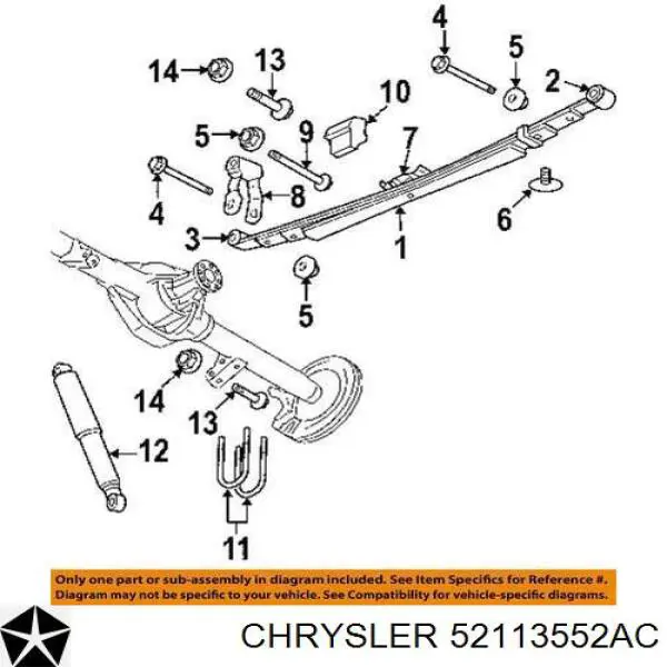 52113552AB Mitsubishi