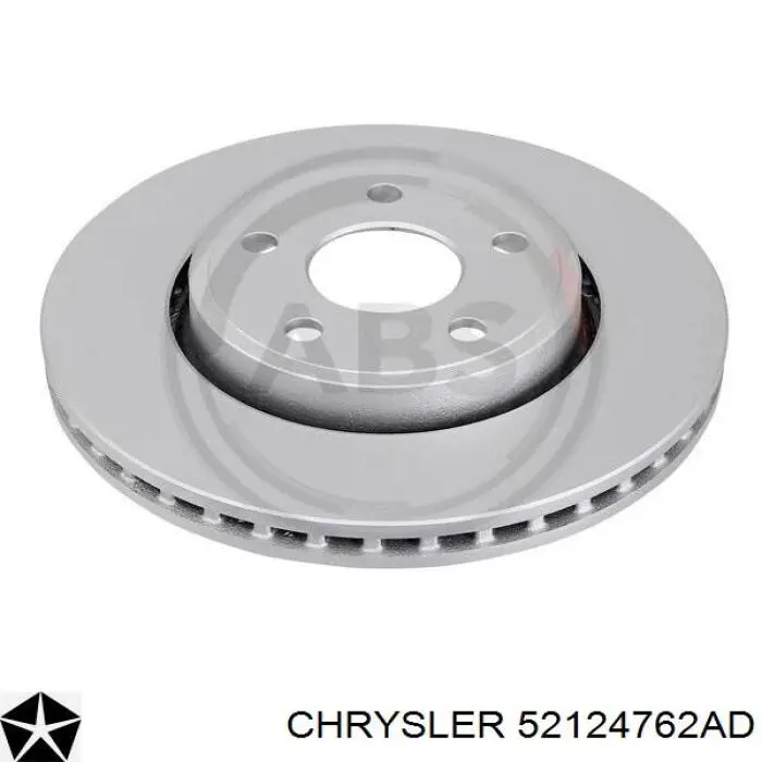 52124762AD Chrysler freno de disco delantero