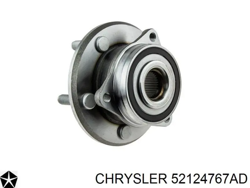 Buje de rueda delantero 52124767AD Chrysler