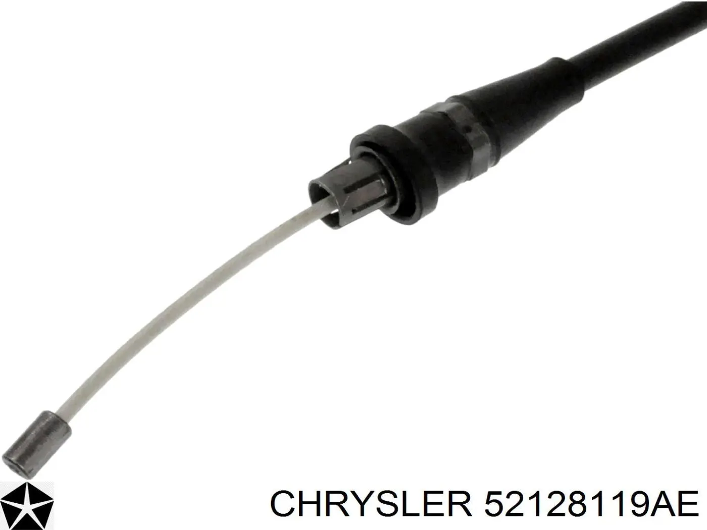 52128119AE Chrysler cable de freno de mano trasero izquierdo