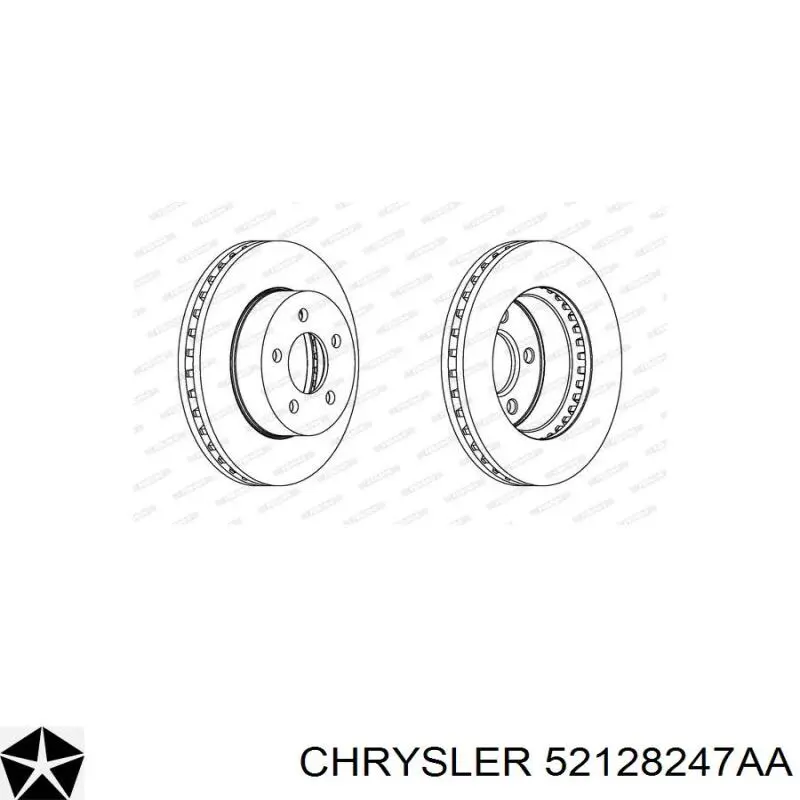 52128247AA Chrysler Discos