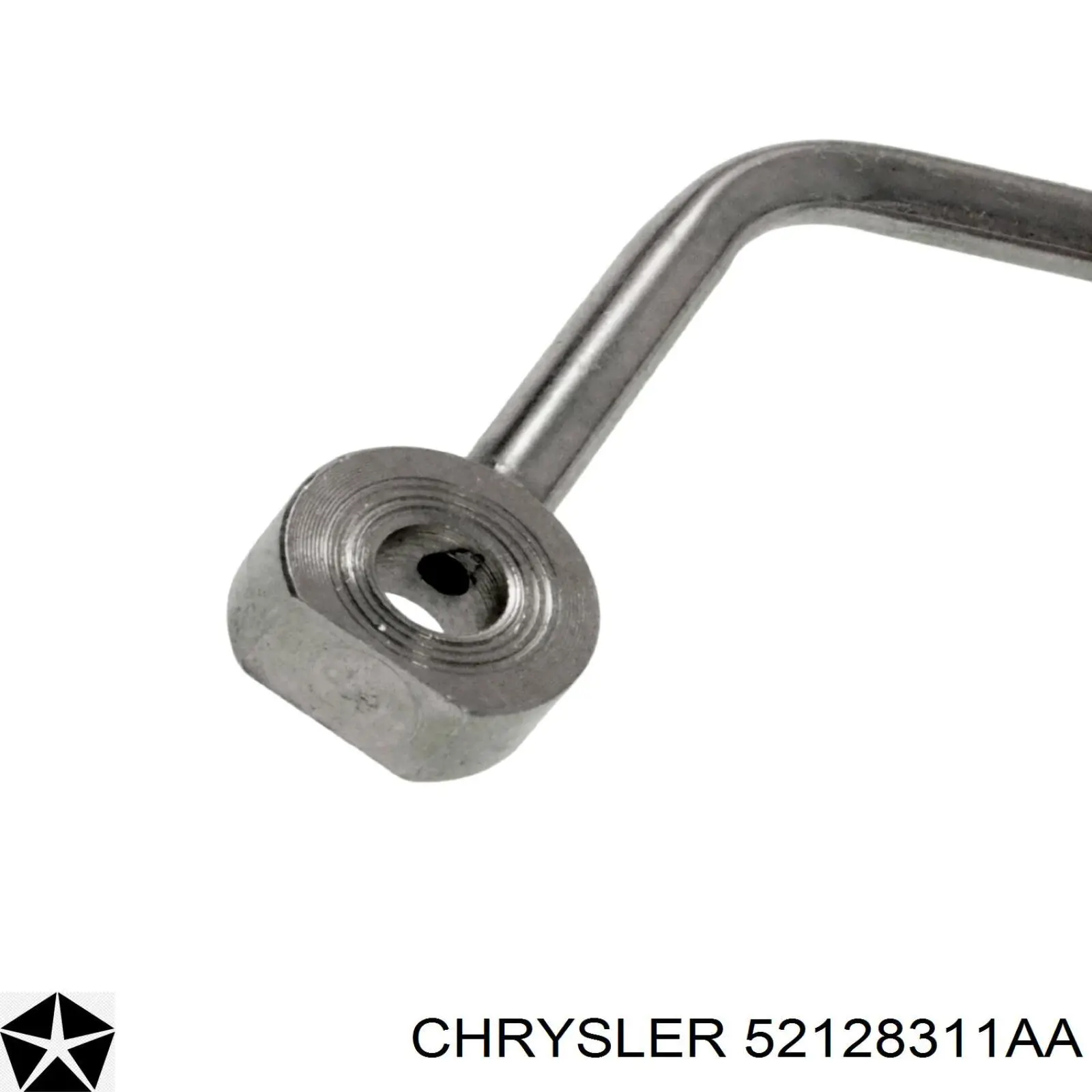 52128311AA Chrysler tubo flexible de frenos delantero izquierdo