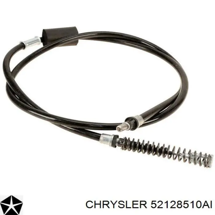 52128510AI Chrysler cable de freno de mano trasero derecho