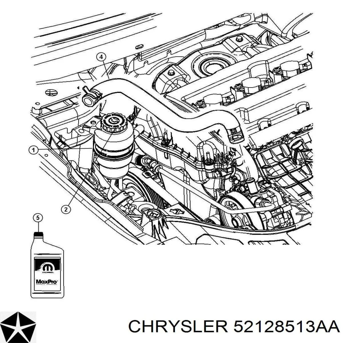 Servofreno 52128513AA Chrysler