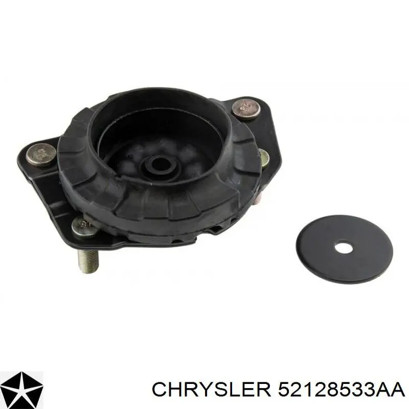 52128533AA Chrysler soporte amortiguador delantero izquierdo