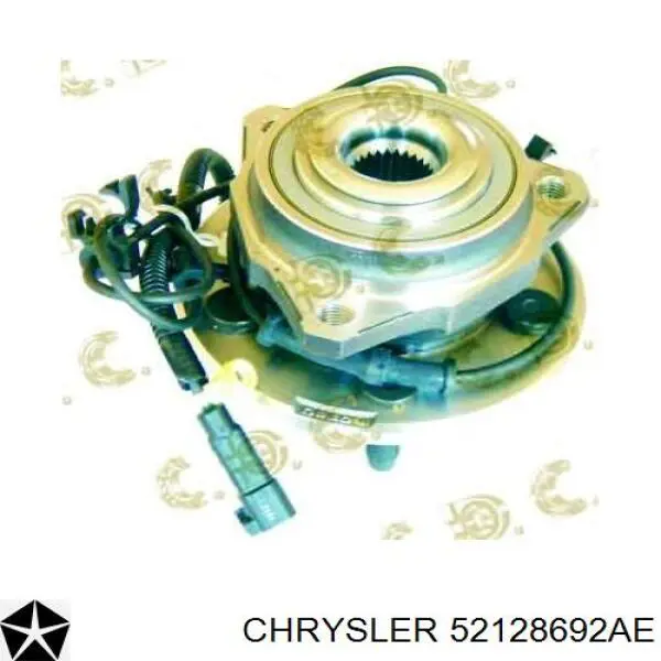 52128692AE Chrysler cubo de rueda delantero