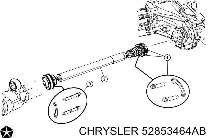 52853464AA Chrysler