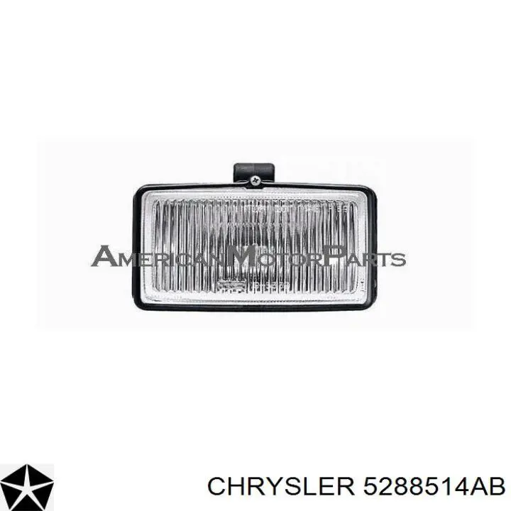 Luz antiniebla derecha para Chrysler Neon 