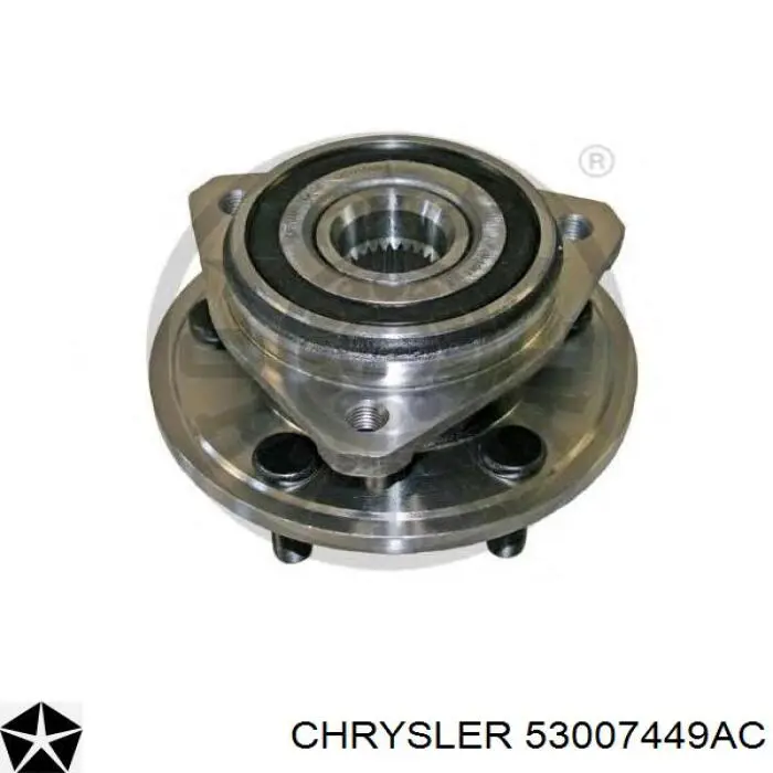 53007449AC Chrysler cubo de rueda delantero