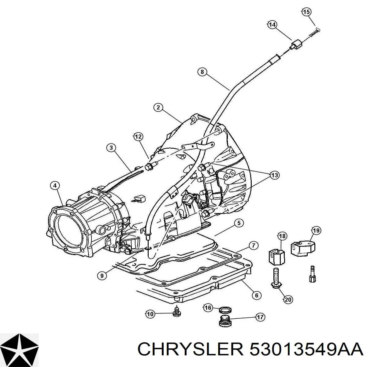 53013549AA Chrysler