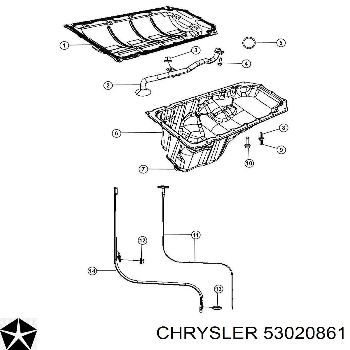  Chrysler 53020861 precio, desde 3,61 EUR