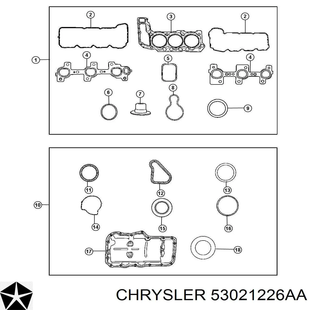 53021226AA Chrysler