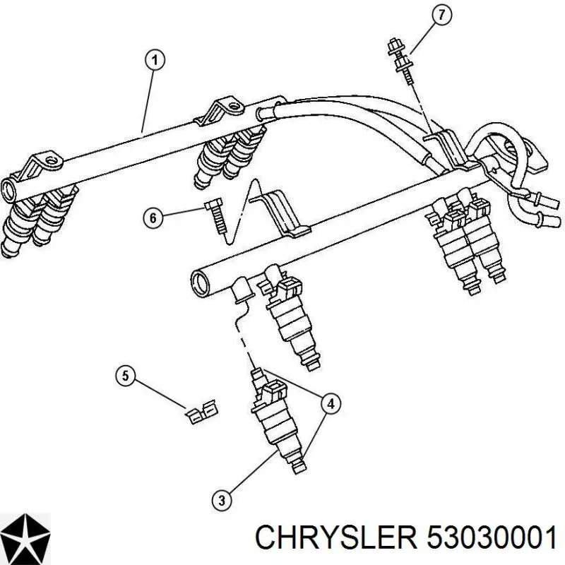 Comprar 53030001 Chrysler Regulador de presión de combustible