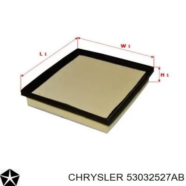 53032527AB Chrysler filtro de aire