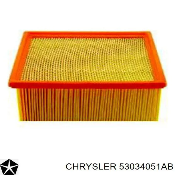 El filtro de aire Chrysler 53034051AB precio, desde 43,47 EUR