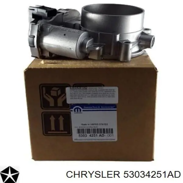 Cuerpo de mariposa 53034251AD Chrysler