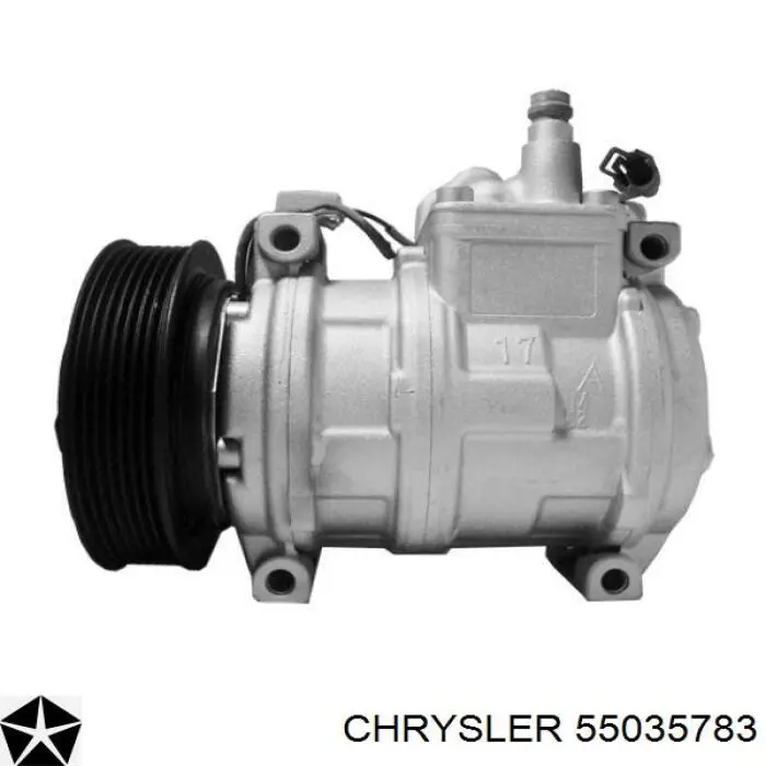 Compresor de aire acondicionado 55035783 Chrysler