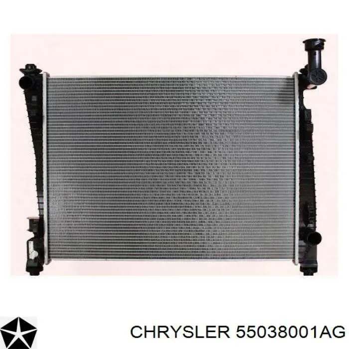 Água radiador Chrysler 55038001AG precio, desde 143,84 EUR