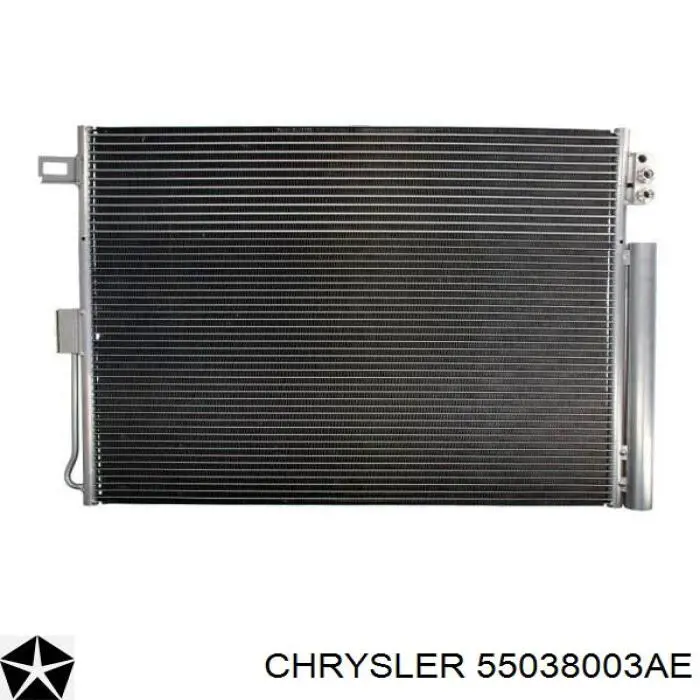Aire acondicionado capacitor Chrysler 55038003AE precio, desde 105,00 EUR