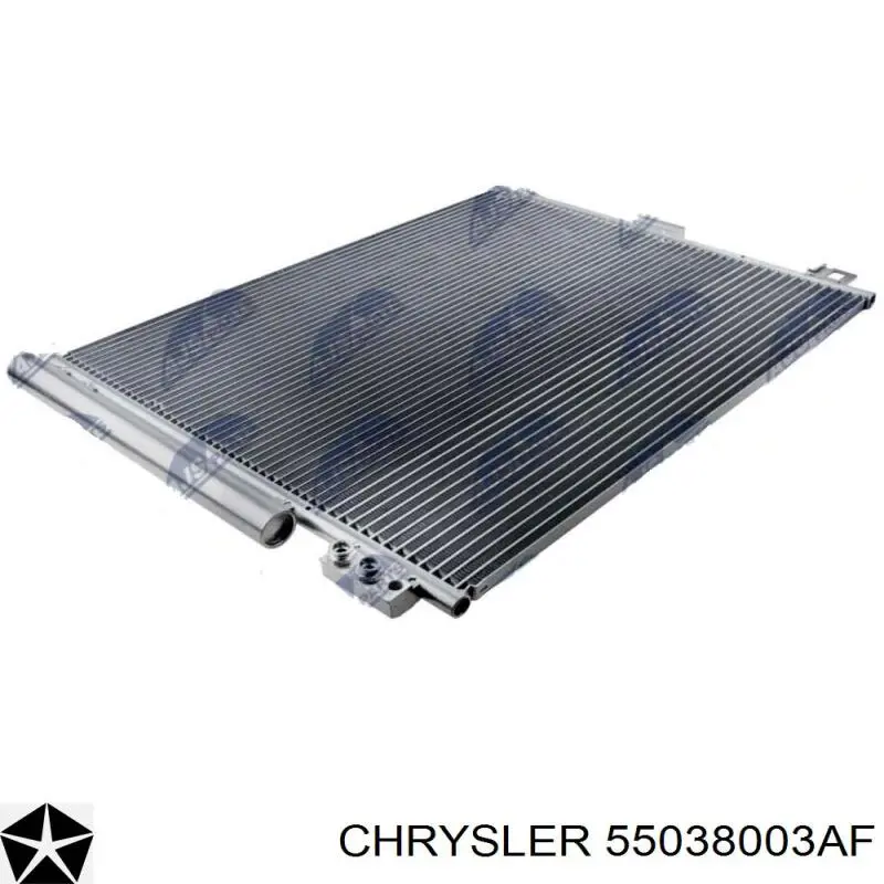 55038003AF Chrysler condensador aire acondicionado