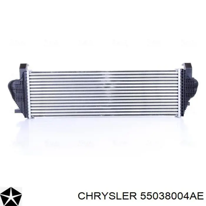 55038004AE Chrysler radiador de aire de admisión