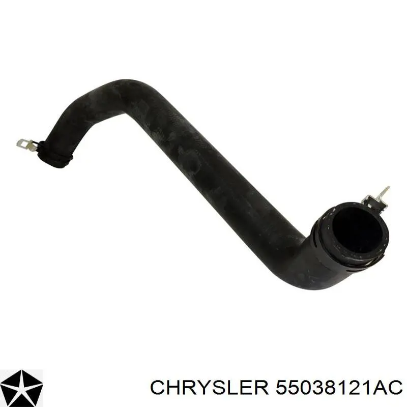 55038121AC Chrysler manguera refrigerante para radiador inferiora