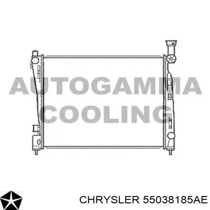 Comprar 55038185AE Chrysler Radiador de auto