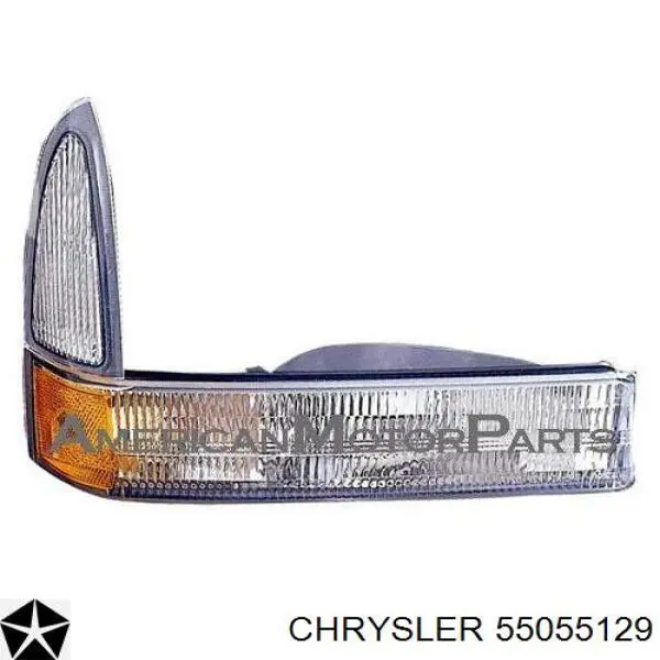 55055129 Chrysler luz antiniebla izquierdo